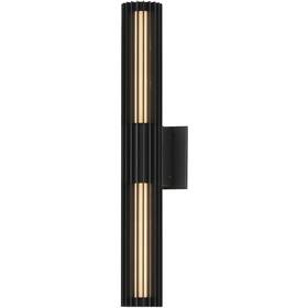 E30316-bk Et2 Contemporary Lighting Citadel Led 24 Inch Black Outdoor Wall Mount