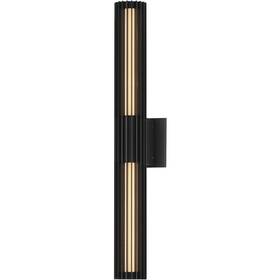E30318-bk Et2 Contemporary Lighting Citadel Led 28 Inch Black Outdoor Wall Mount E30318-bk Et2 Contemporary Lighting Citadel Led 28 Inch Black Outdoor Wall Mount