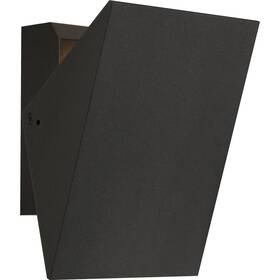 E41332-bk Et2 Contemporary Lighting Alumilux Tilt Outdoor Wall Light Black