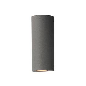 E14373-gsn Et2 E14373 Pilar 2 Light 13 Inch Tall Led Outdoor Wall Sconce - Grey