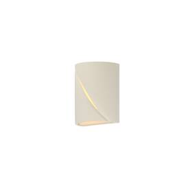 E14390-chk Et2 E14390 Puff 8 Inch Tall Led Outdoor Wall Sconce - Chaulk White