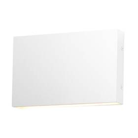 E23211-wt Et2 E23211 Brik 2 Light 7 Inch Tall Led Outdoor Wall Sconce - White