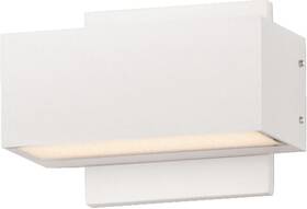 E23217-wt Et2 E23217 Blok 4 Inch Tall Outdoor Wall Sconce - White