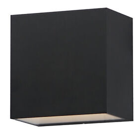 E23218-bk Et2 E23218 Blok 6inch Tall Led Outdoor Wall Sconce Black E23218-bk Et2 E23218 Blok 6inch Tall Led Outdoor Wall Sconce Black