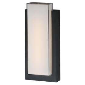 E30184-01bk Et2 E30184 Tower 18 Inch Tall Led Outdoor Wall Sconce - Black E30184-01bk Et2 E30184 Tower 18 Inch Tall Led Outdoor Wall Sconce - Black