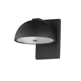E30244-bk Et2 E30244 Cauldron 7 Inch Tall Led Outdoor Wall Sconce - 3000k Black