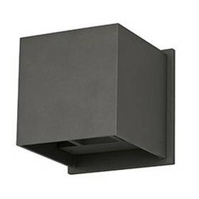E41308-bz Et2 Alumilux Cube Metal Shade 2-light 6 Total Watts 5 Inch H X W Bronze