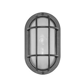 Eol-wl13bk-2050e Euri Lighting 811174030577 Aluminum Housing Bulkhead Outdoor Integrated Led Wall Light