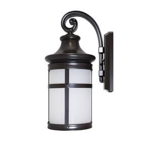 Eol-wl17brz-1030e Euri Lighting 811174030614 Outdoor Patio Integrated Led Wall Lantern Oil Rubbed Bron