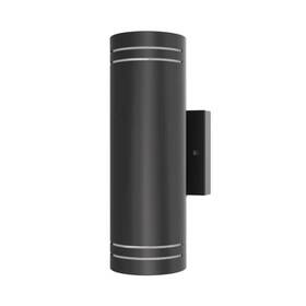 Eudc-31w103sp Euri Lighting Up And Down 2-light Black Led Outdoor Wall Lantern Sconce Dusk To Dawn 3 Cct Eudc-31w103sp Euri Lighting Up And Down 2-light Black Led Outdoor Wall Lantern Sconce Dusk To Dawn 3 Cct