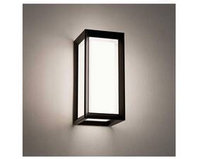 Lis-wl1000-12 Euri Lighting - Black Outdoor Wall Light Smart Rgb Color