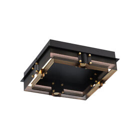 42715-016 Eurofase Inc. Admiral Outdoor Ceiling Light Black And Gold