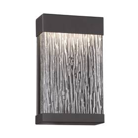 35891-017 Eurofase Lighting 35891 11 Inch Tall Led Outdoor Wall Sconce - Black