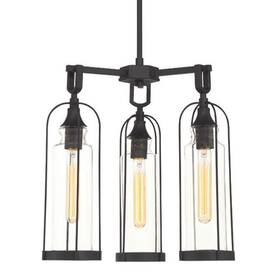 42728 Eurofase Lighting Yasmin 3 Light 18 Inch W Outdoor Chandelier