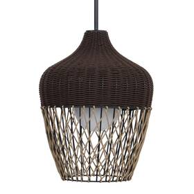 46634-016 Eurofase Lighting 46634 Hannha 22 Inch W Pendant - Brown 46634-016 Eurofase Lighting 46634 Hannha 22 Inch W Pendant - Brown