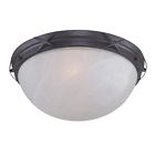 6940700 Exterior Two-light Westinghouse Flush-mount Fixture Textu... Claremont
