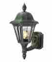 F-1947-blk-bv Special Lite Products Floral 1 Light Wall Lantern
