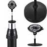 F-7508 Black Airflo Pedestal Fan Led Controls Home 877697001814
