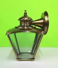 F6838 Crystal Lamp Parts Outdoor Antique Brass Wall Porch Light Fixture