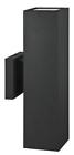 F6892-31 Sunset Lighting Luminance Aluminum Wall Sconce Two Lights Black Light