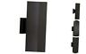 F6892-44 Sunset Lighting Square Two Light Exterior Aluminum Sconce Wi