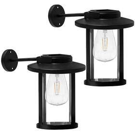 Hwl1749.v1 Fanoaulea Solar Wall Lights Outdoor Dusk To Dawn Lighting Fixtures Sconce Hwl1749.v1 Fanoaulea Solar Wall Lights Outdoor Dusk To Dawn Lighting Fixtures Sconce