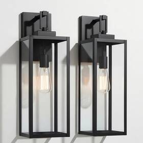Faymart Lighting 704920894366 2 Pack 22in Large Outdoor Wall Sconce Lantern Light For Porch Garage Faymart Lighting 704920894366 2 Pack 22in Large Outdoor Wall Sconce Lantern Light For Porch Garage