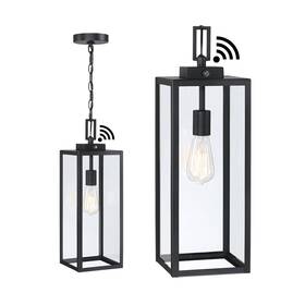 Faymart Lighting 748327231423 21.5 Inch Dusk To Dawn Outdoor Pendant Light For Porch Ceiling Hang
