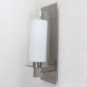Ol13001bs Feiss Lighting Salinger Outdoor Wall Lantern In Brushed Steel