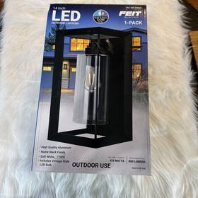 Feit Electric 017801700428 Led Coach Lantern 14 Inch Height Feit Electric 017801700428 Led Coach Lantern 14 Inch Height