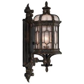 413781-1st Fine Art Handcrafted Lighting Devonshire Single Light 23 Inch Outdoor Wall Sconce
