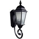 Fl5124bl Yosemite Home Decor Brielle Black Exterior Light Wall 845805000103