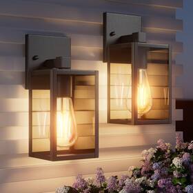 Fn-9x-004 Fnyuslet Outdoor Light Fixtures Wall Mount Waterproof Front Porch Lights Modern Exte