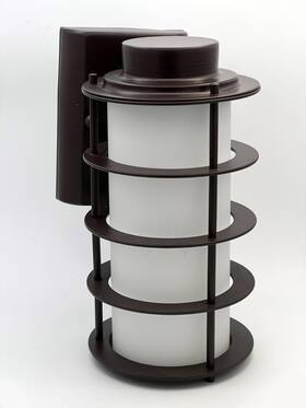 F-8497-68 Forecast Lighting Philips F8497-68 Hollywood Hills Exterior Wall Light Bronze