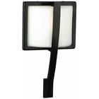F8401-33 Forecast White Outdoor Wrought Contemporary Iron Light