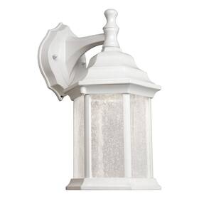 17102-13 Forte Lighting Signature Led 12 Inch White Outdoor Wall Light