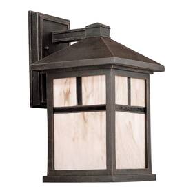 1873-01-28 Forte Lighting Signature Outdoor Wall Light Painted Rust 1873-01-28 Forte Lighting Signature Outdoor Wall Light Painted Rust