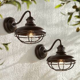 2t225 Franklin Iron Works Park Rustic Outdoor Wall Light Fixtures Set Of 2 Oil Rubbed Bronze 9 Inch 2t225 Franklin Iron Works Park Rustic Outdoor Wall Light Fixtures Set Of 2 Oil Rubbed Bronze 9 Inch