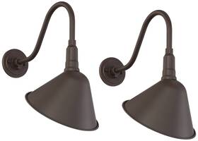Ks269p8 Franklin Iron Works Neihart 18 1/4 Inch High Rustic Bronze Rlm Outdoor Wall Light Set Of 2 Ks269p8 Franklin Iron Works Neihart 18 1/4 Inch High Rustic Bronze Rlm Outdoor Wall Light Set Of 2