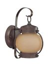 179860 Frosted Fixture Utility 1 Outdoor - Wall Gla Light Onion Id