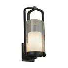 Fsn-7584w-10-opal-mblk Justice Design Group Fusion Single Light High Outdoor 784689026932 Fsn-7584w-10-opal-mblk Justice Design Group Fusion Single Light High Outdoor 784689026932