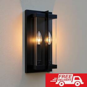 Ftl-ow-106 Ftl Modern Outdoor Wall Lights Black Exterior Porch Lighting Fixtures Mount