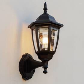 Fudesy 714133138454 1-pack 15 1/3 Inch High Classic Outdoor Wall Lantern 3000k Dimmable Led Edison F