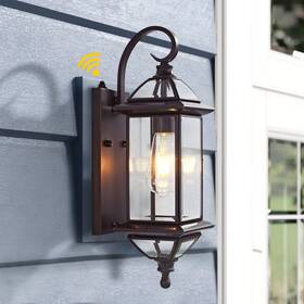 T33bm Gaazie Copper Dusk To Dawn Outdoor Wall Lights Exterior Light Fixtures Porch W