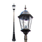 Ot0029mvf-pl005-1 Garden Finished Post Lighting Light Black Pole Outdoor Golden Ot0029mvf-pl005-1 Garden Finished Post Lighting Light Black Pole Outdoor Golden