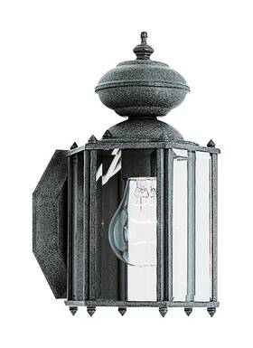 8507-12 Generation Lighting Sea Gull Classico 1-light Outdoor Wall Lantern In Black
