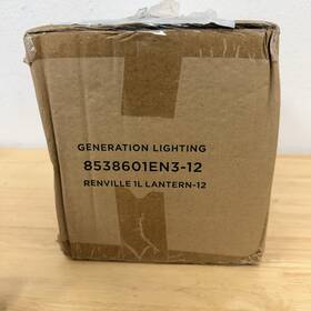 8538601en3-12 Generation Lighting Lightning Renville 1-light Black Outdoor 7.375 Inch Wall Lantern 8538601en3-12 Generation Lighting Lightning Renville 1-light Black Outdoor 7.375 Inch Wall Lantern