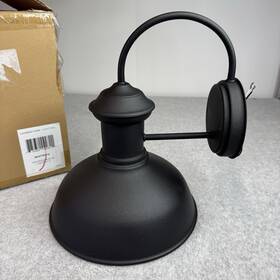 8547701-12 Generation Lighting Fredericksburg Outdoor Wall Light Black Sconce Porch