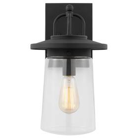 8608901-12 Generation Lighting Black One Light Outdoor Wall Lantern From The Tybee Collection 8608901-12 Generation Lighting Black One Light Outdoor Wall Lantern From The Tybee Collection