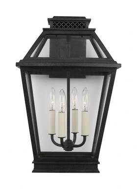 Co1034dwz Generation Lighting Lighting-falmouth By Chapman Myers-4 Light Large Outdoor Wall Lantern